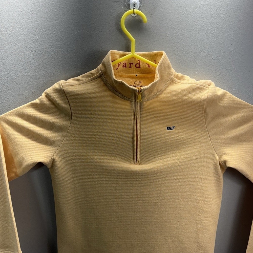Vineyard Vines Saltwater Quarter-Zip Pullover - Picture 9 of 9
